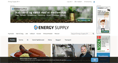Desktop Screenshot of energy-supply.dk